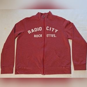 Radio City Rockettes | NYC Red Zip Up Large